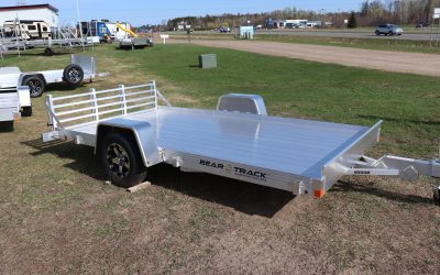 2024 BTU76144S (6.4′ x 12′) 2200 Single Axle Utility Trailer