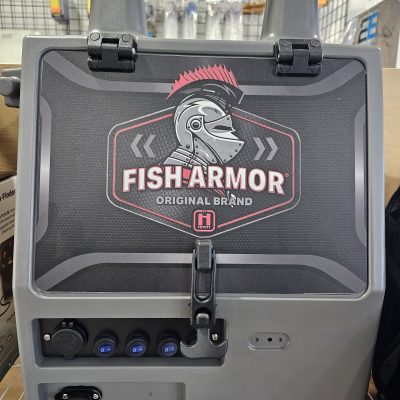 Fish Armor Pro Extreme Flush Mount Shuttle for ECHOMAP UHD2 9" in Gray