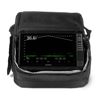 Garmin Echomap UHD2 93SV LiveScope Plus Ice Fishing Bundle LI